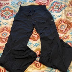 Lululemon Black Lined Studio Pants size 4